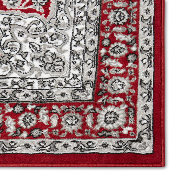 Andover Mills™ Mountview Performance Red/Gray Rug & Reviews Wayfair